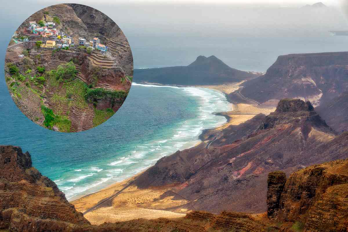Capo verde, villaggio di Fontainhas
